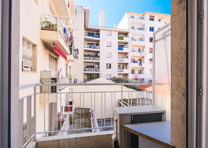 شقة My Casa - Smolett - Superb Downtown W Ac نيس